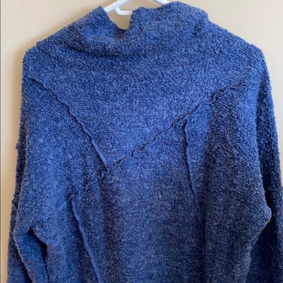 M.I.K.O cowl sweater blue XXL - Picture 7 of 11